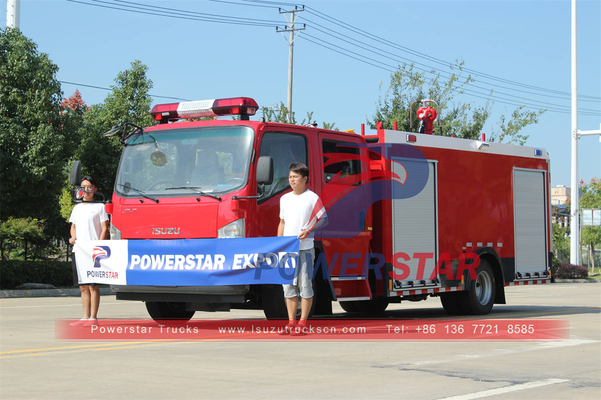 Camion de lutte contre l'incendie ISUZU à vendre