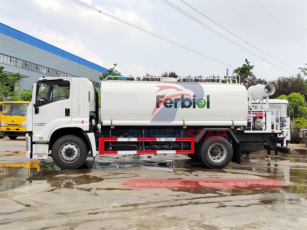 Vente chaude camion d'eau potable ISUZU au meilleur prix
