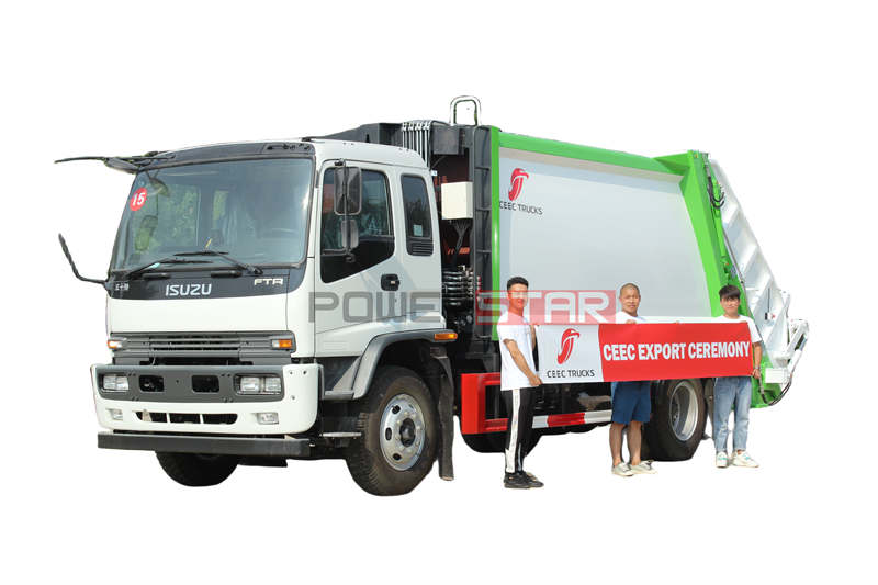 Camion compacteur de déchets Isuzu FTR