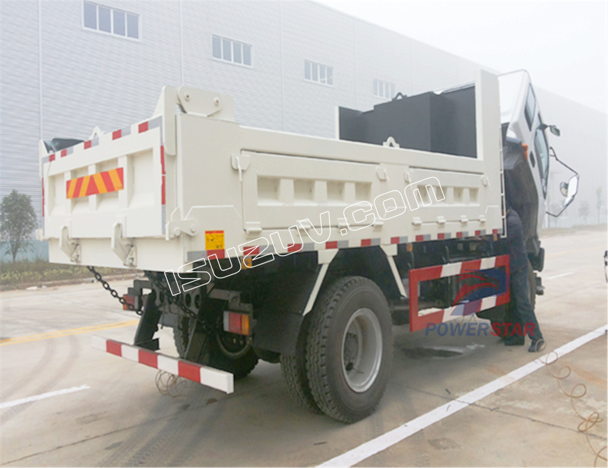 Camion-benne ISUZU FVR 6HK1-TCL Heavy benne neuf pour les Philippines