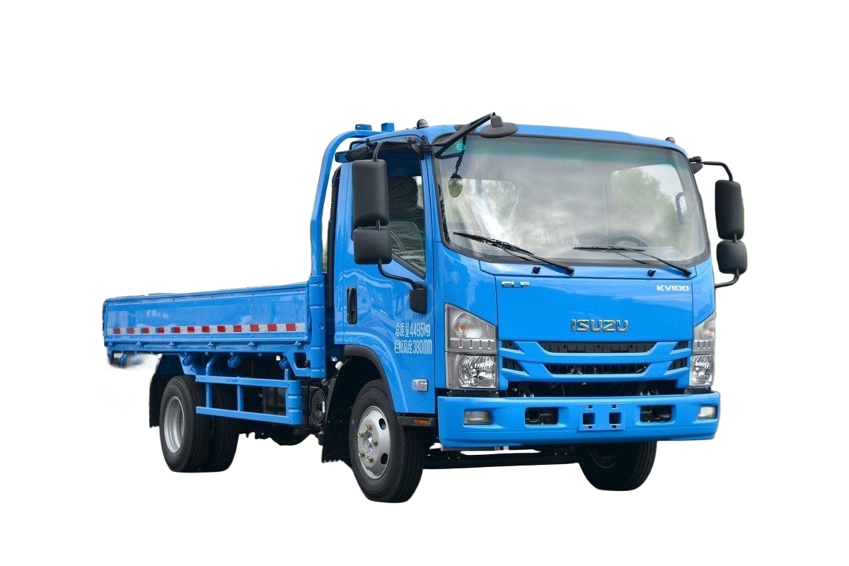 Qu'est-ce qu'un camion cargo à plateau Isuzu KV100 ?