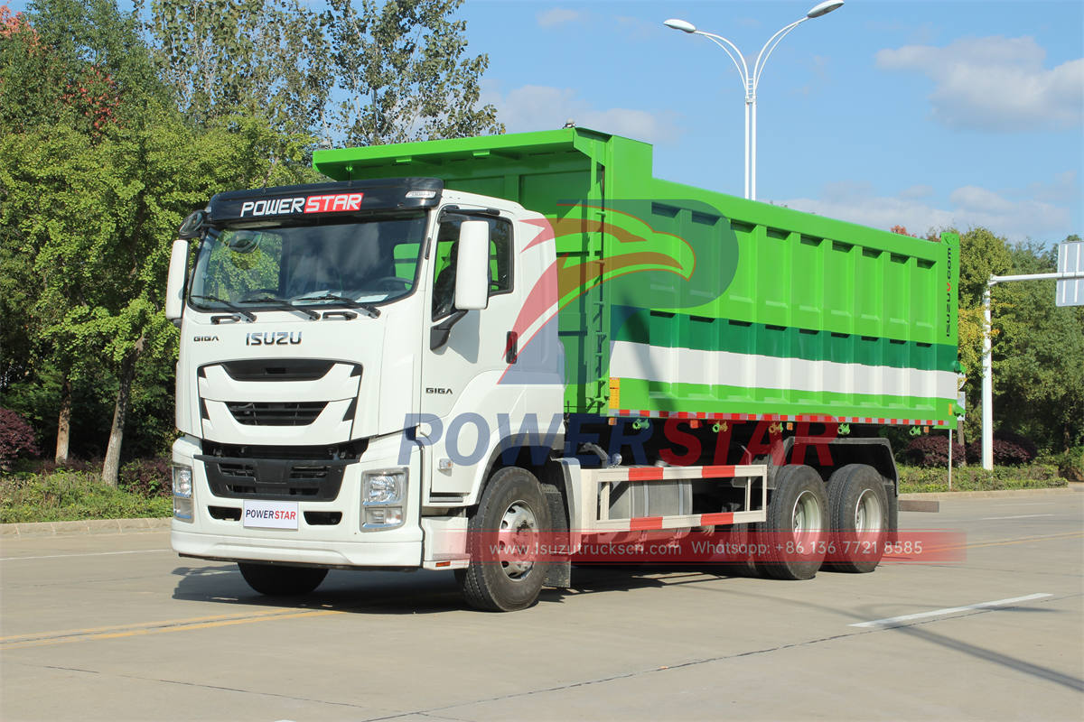 Bonne qualité ISUZU GIGA 33 tonnes GVW camion à benne basculante