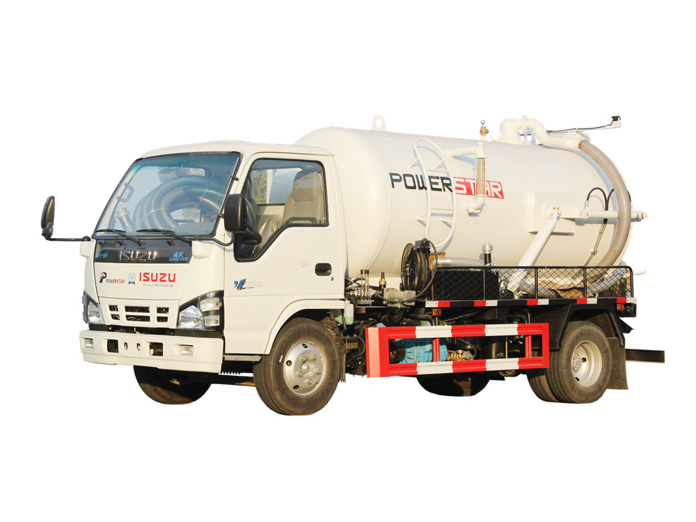 Usine de camions de nettoyage des égouts Isuzu