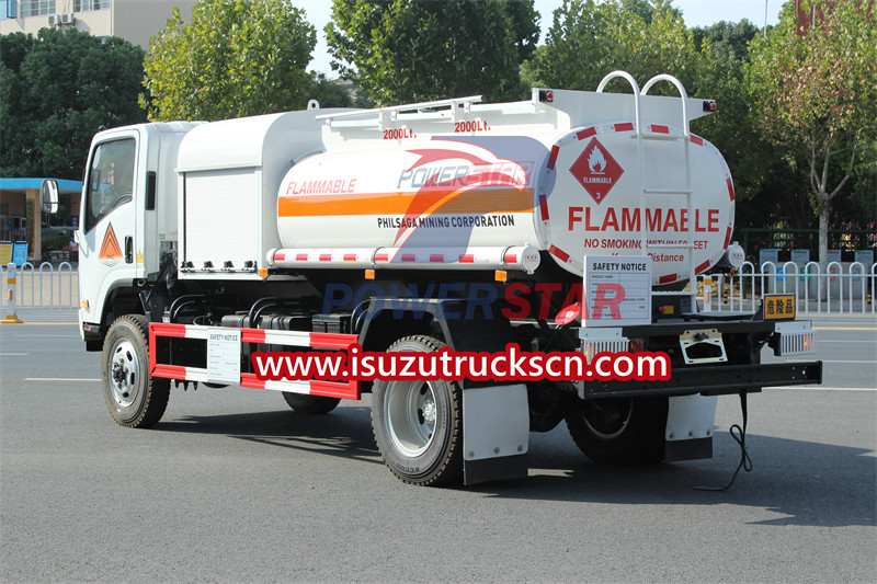 Camions de carburant diesel ISUZU