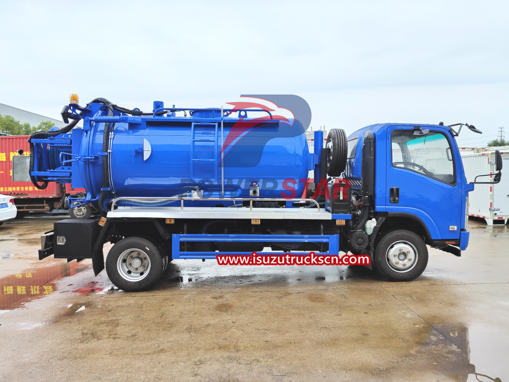 Pompe industrielle de MORO KAISER PM70A de camion de services de vide d'Isuzu