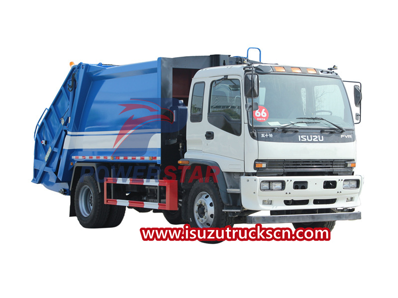 Camion compacteur de déchets Isuzu FVR 15CBM