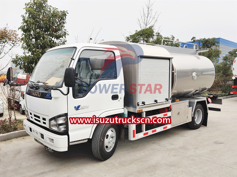 Camion-citerne de ravitaillement en carburant pour aviation ISUZU 5000Litres