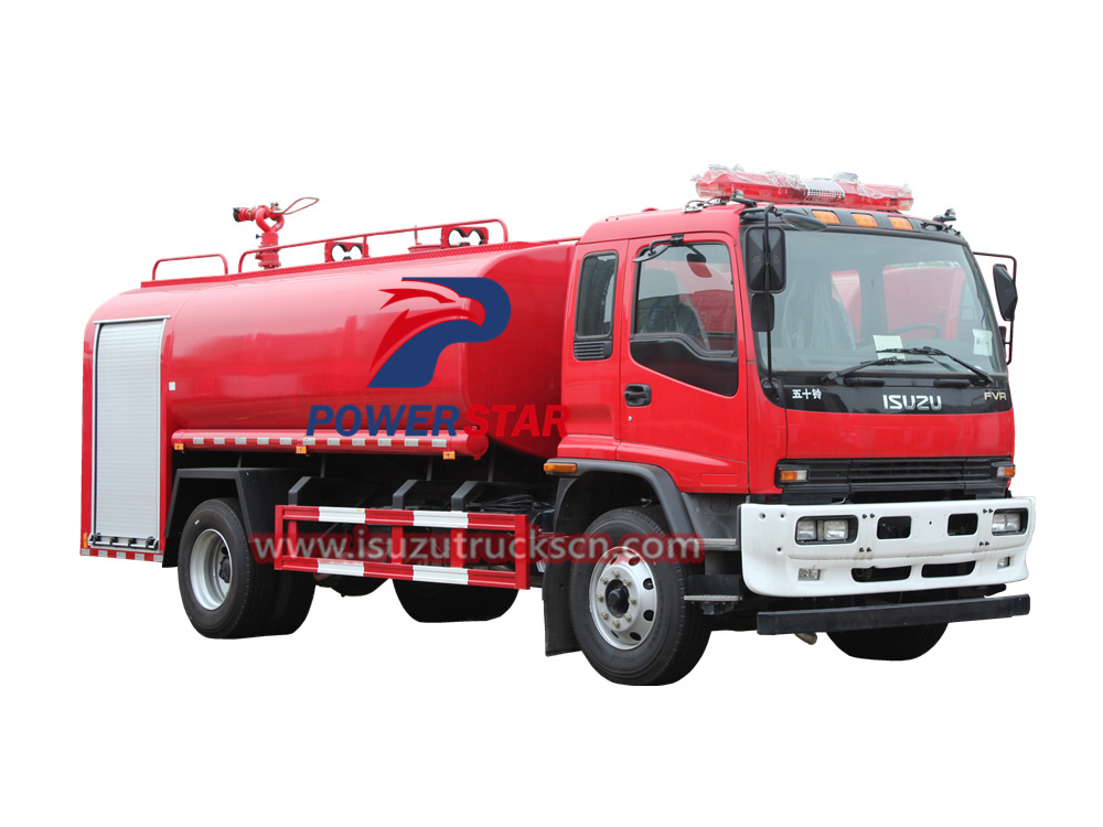 Camions de pompiers à eau Isuzu