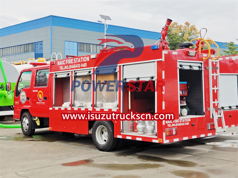 Camion de pompiers Isuzu NKR