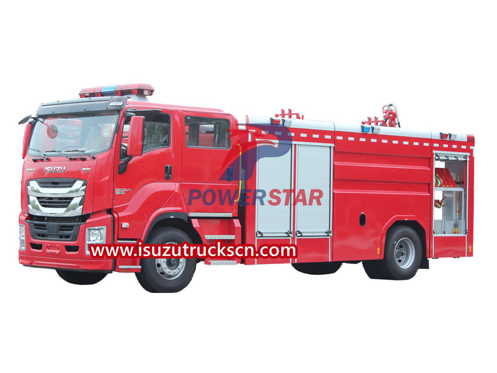 Camion de pompiers Isuzu