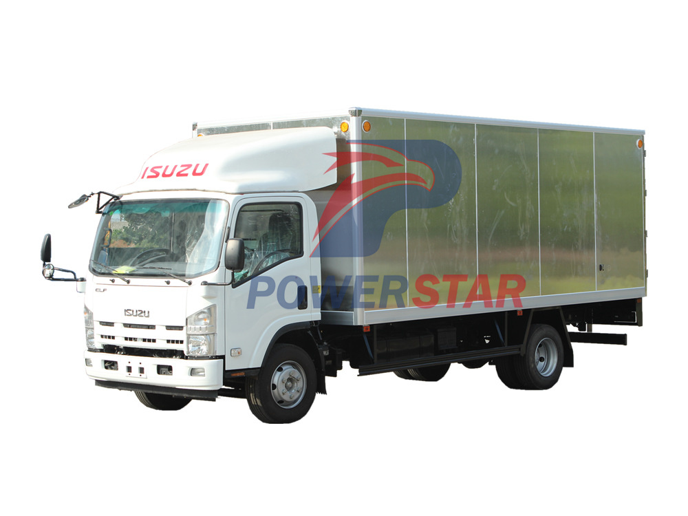 Camion fourgon en aluminium Isuzu