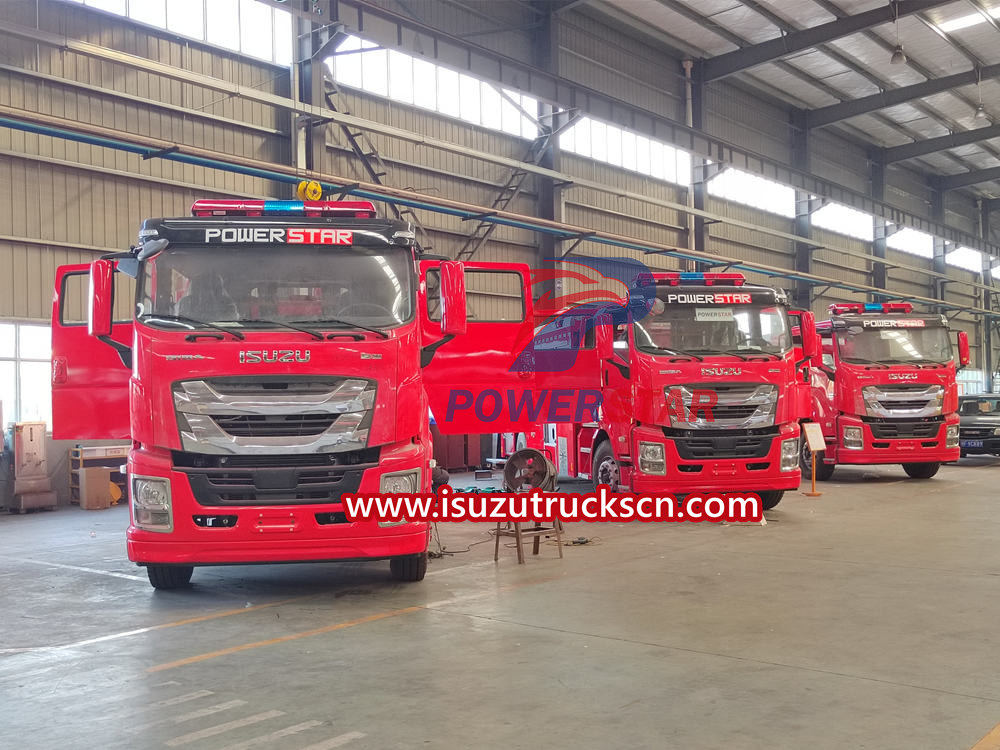 Appel d'offres incendie Isuzu