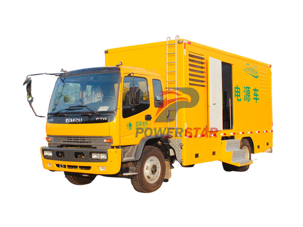 Camion de production d'énergie Isuzu