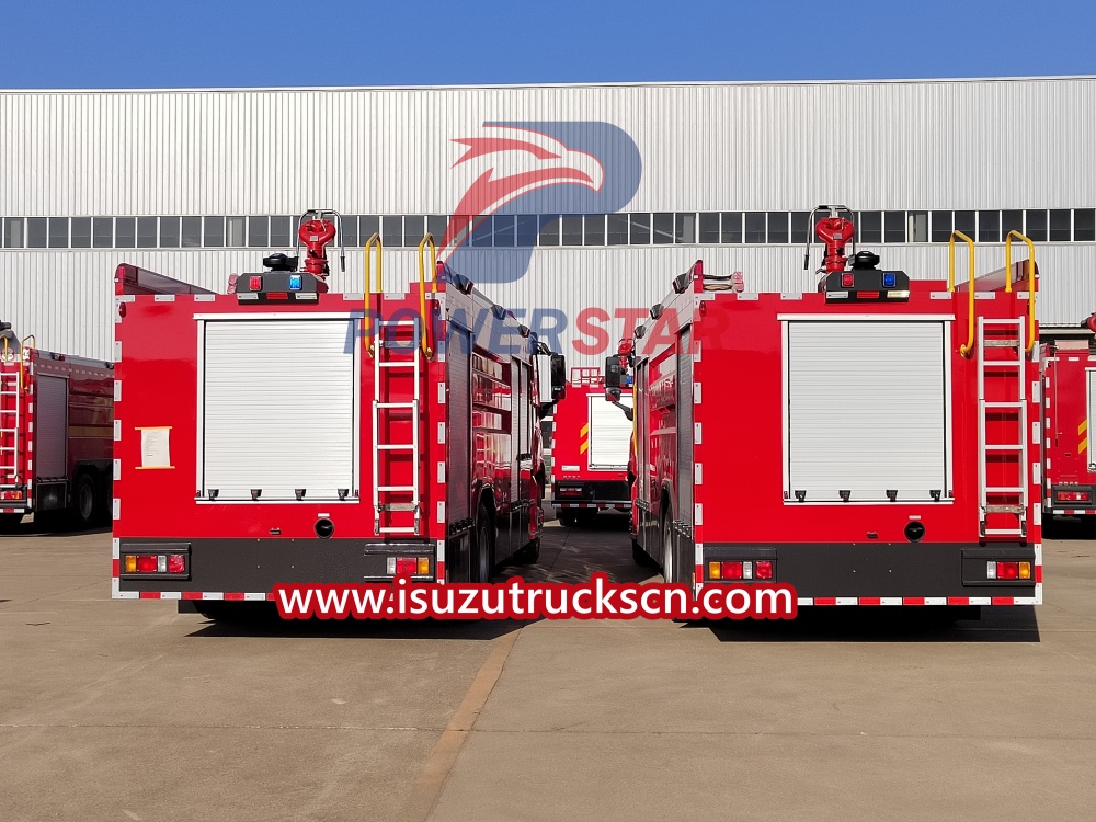 fourgon de pompiers isuzu giga