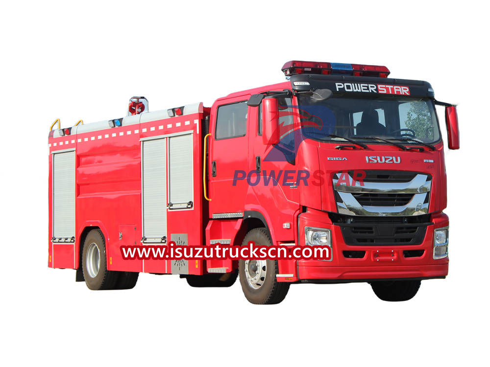 Camion de pompiers Isuzu