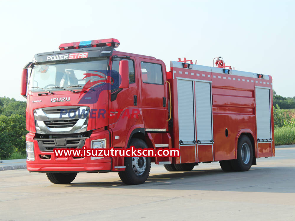 Camion de pompiers Isuzu