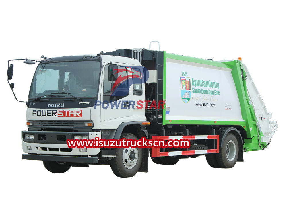 Camion compacteur de déchets Isuzu
