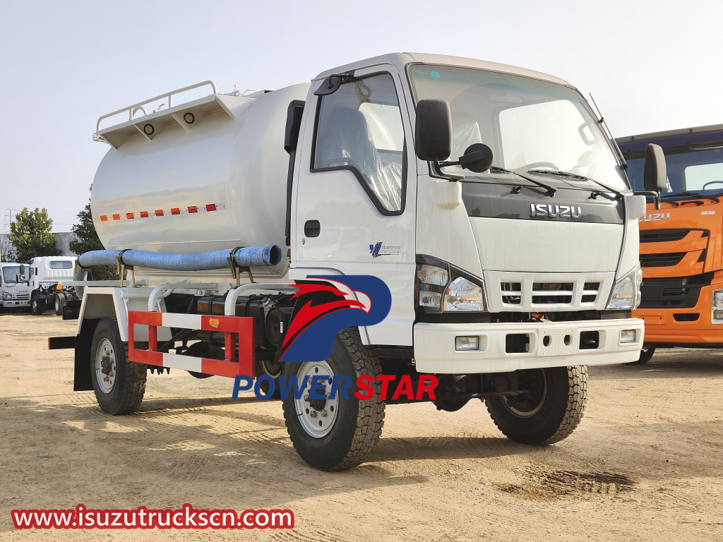 Isuzu 4 roues 4x4 camions d'aspiration sous vide spécifications photos et prix