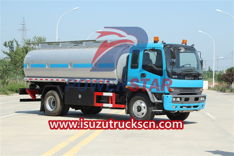 Camion citerne à carburant mobile Isuzu FTR 12000L