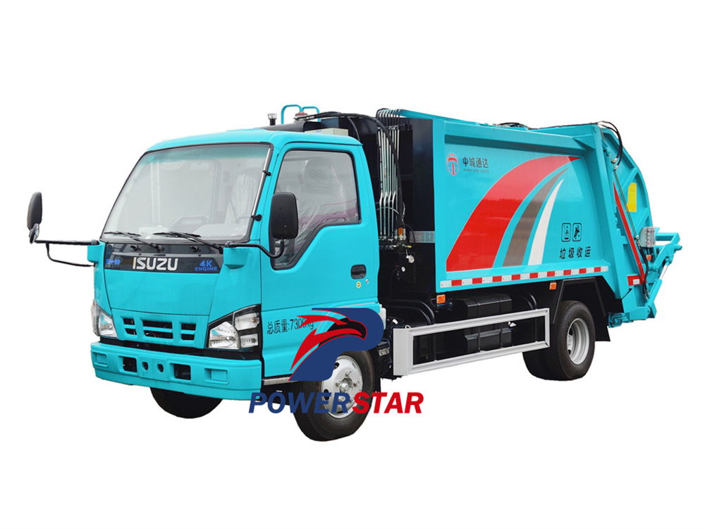 camion d'élimination des déchets isuzu nkr 600p