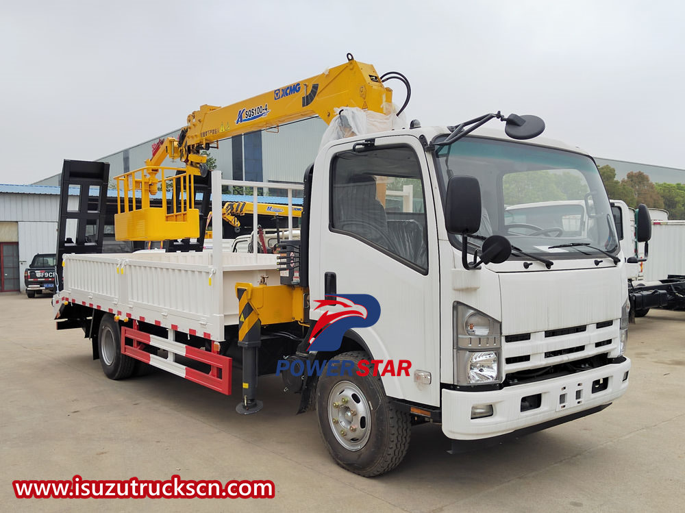 Camion grue hydraulique Isuzu