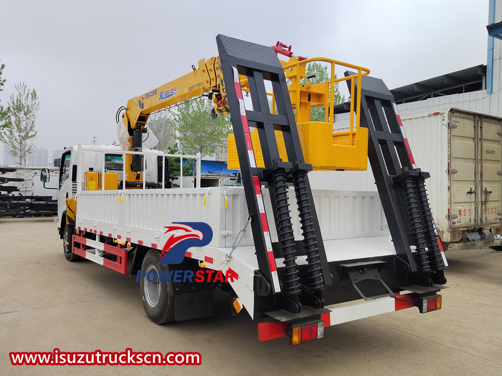 Grue auxiliaire Isuzu