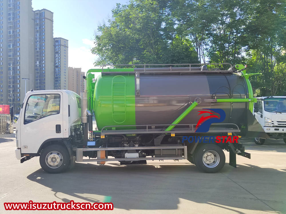 Camion aspirateur Isuzu