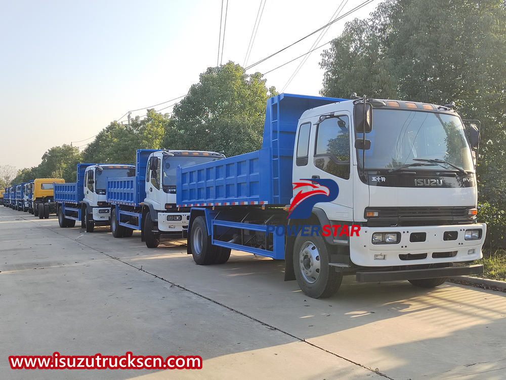 Camion-benne hydraulique Isuzu