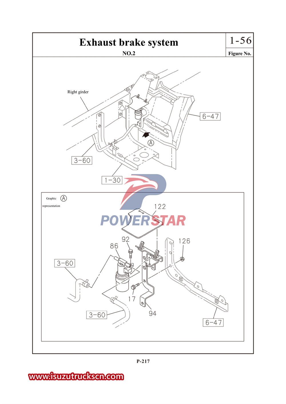 Catalogue de pièces commerciales Isuzu série 700P