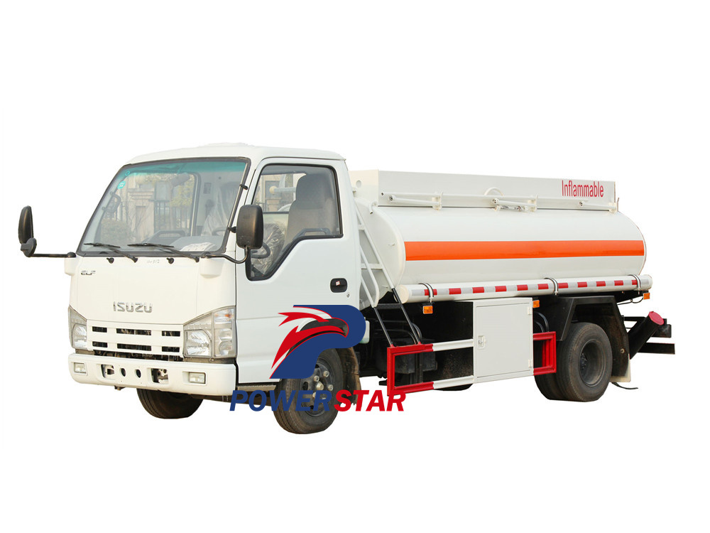 Camion-citerne double Isuzu ELF 3CBM