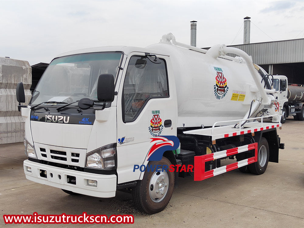 Camion aspirateur Isuzu