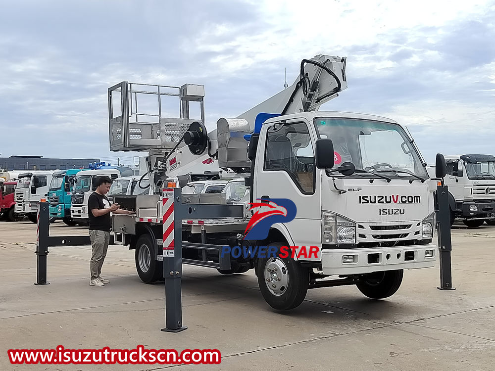 Camion nacelle élévatrice Isuzu