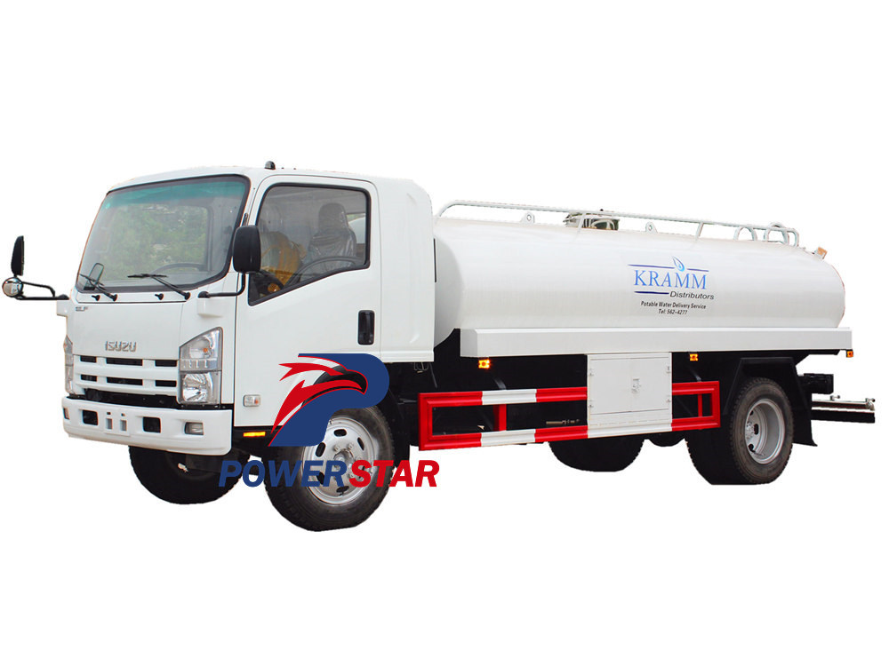 Camion d'eau potable Isuzu 9000L