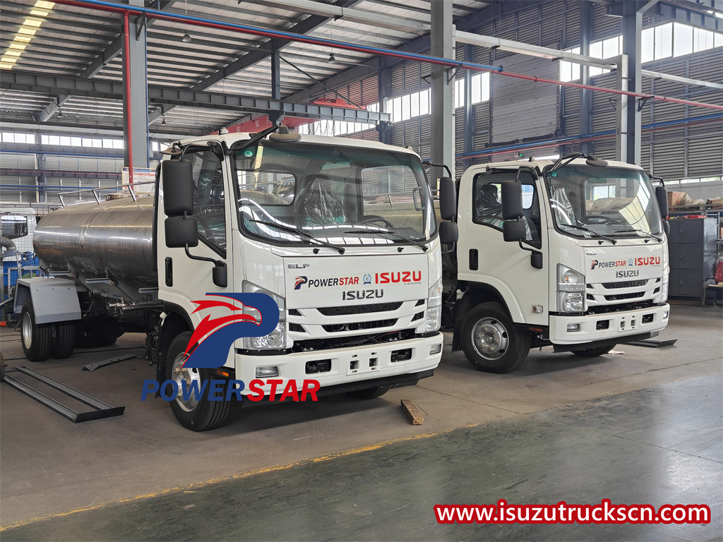 Comment construire un camion-citerne d'eau potable Isuzu NPR