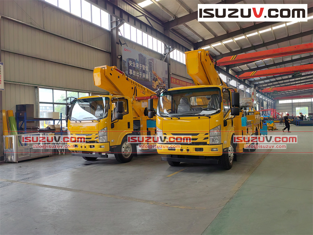 fournisseur de camions nacelles isuzu ouzbékistan