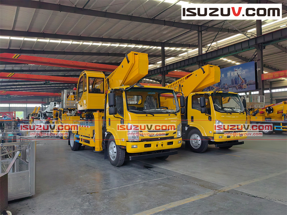 fournisseur de camions nacelles isuzu ouzbékistan