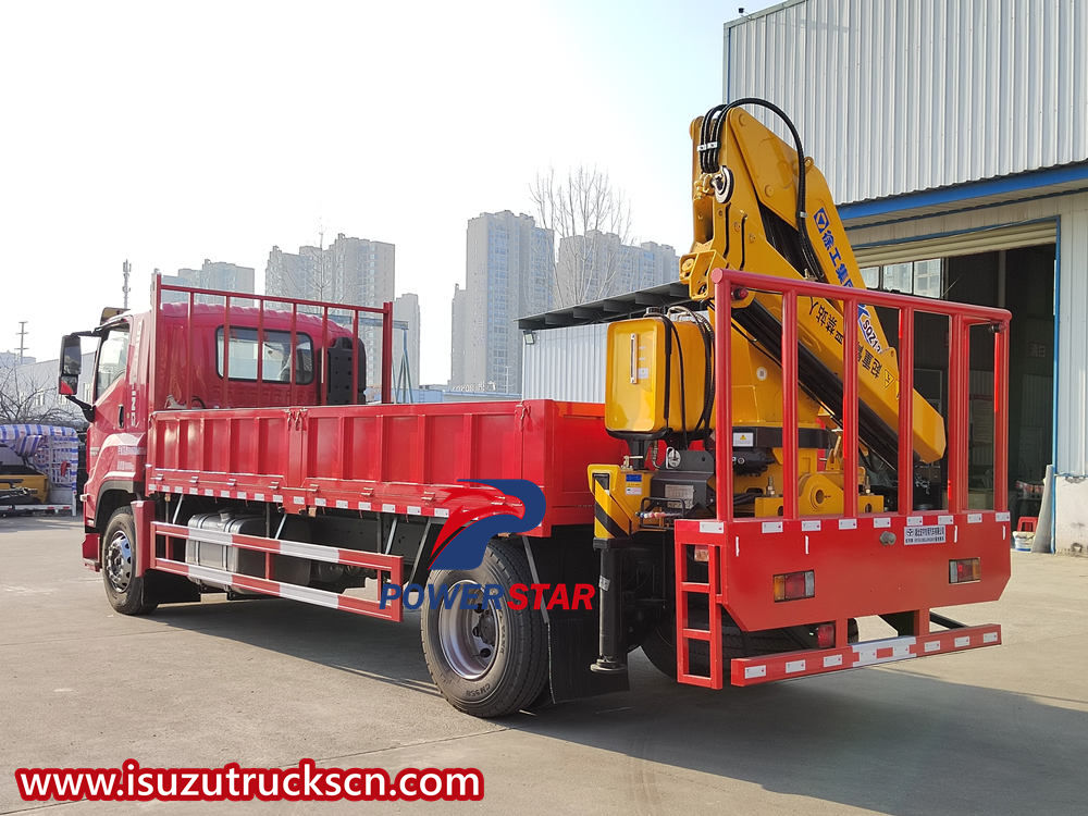 Camion-grue mobile Isuzu