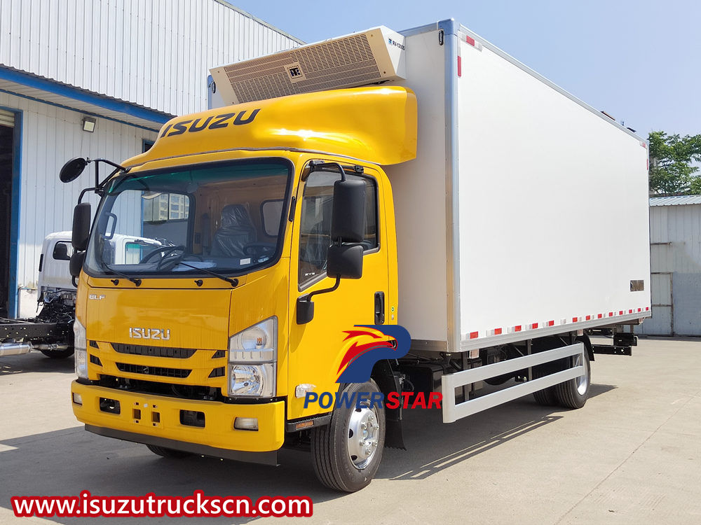 Camion fourgon frigorifique Isuzu