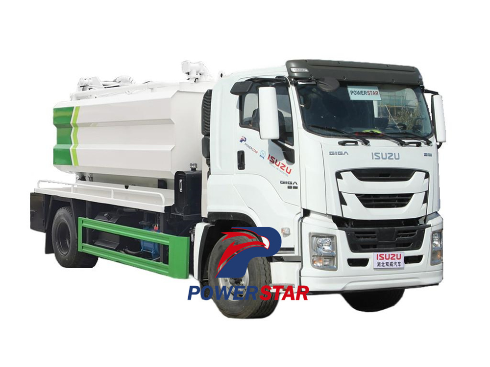 Camion aspirateur Isuzu GIGA avec Jet Cleaner