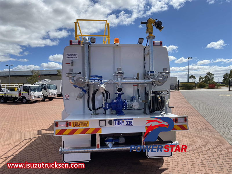 Isuzu FVZ support water tanker