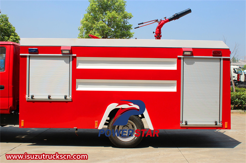 Fire truck tank