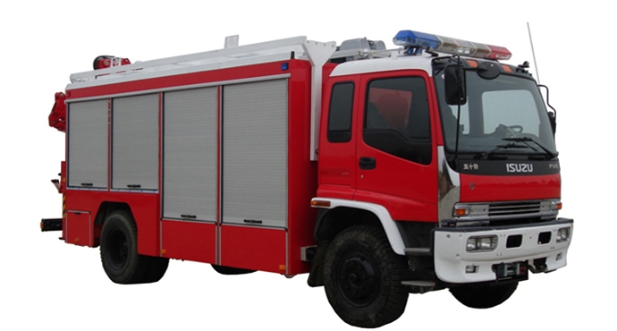 Factory Japanese Isuzu Emergency Rescue Vehicle for sale