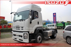 Fournisseur de ISUZU VC46 Prime Mover camion tracteur chef japonais 4 x 2 350hp