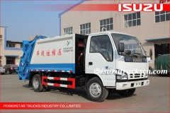 Usine 3cbm-5cbm ISUZU camion Garbage Compactor fournisseur