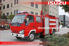 Tendre de feu d'isuzu du fournisseur camions d'incendie de ISUZU eau 2000L