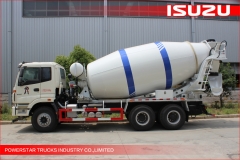 Qualité 10m 3 12 m 3 Top qualité Isuzu camion bétonnières