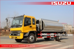 10000 L japonais ISUZU automatique bitume transport citerne/asphalte camion/asphalte transport réservoir à vendre