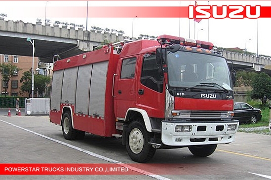 good quality 8000L FVR ISUZU 4x2 Water/Foam Fire Vehicle for sale