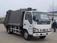 Véhicules à usage spécial camion ISUZU personnalisé poubelle détachable compacteur