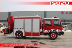 2015 bonne qualité Isuzu Emergency Rescue véhicule camion de pompier à vendre